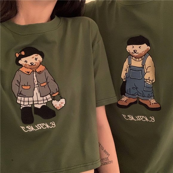 2021 summer all-match T-shirt loose version - Picture 2 of 5